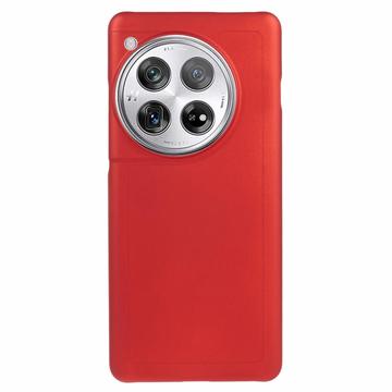 OnePlus 12 Gummierte Kunststoff Hülle - Red