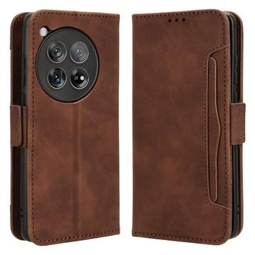 OnePlus 12R/Ace 3 Wallet Hülle mit Kartenhalter - Braun