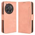 OnePlus 12R/Ace 3 Wallet Hülle mit Kartenhalter - Rosa