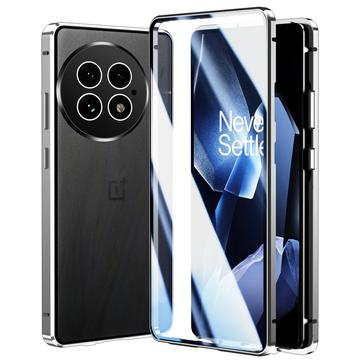OnePlus 13 Magnetisches Hülle mit Panzerglas - 9H - Silber