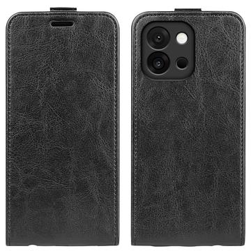 OnePlus 13T Vertikale Flip Hülle - Schwarz