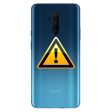 OnePlus 7T Pro Akkufachdeckel Reparatur - Blau