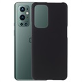 OnePlus 9 Pro Gummierte Kunststoff Hülle - Schwarz