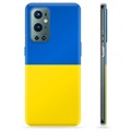 OnePlus 9 Pro TPU Hülle Ukrainische Flagge - Gelb und Lichtblau