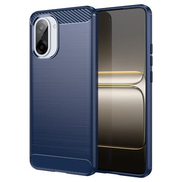 OnePlus Ace 5 Racing/Nord CE5 Gebürstete TPU Hülle - Karbonfaser