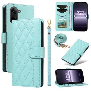 OnePlus Ace 5 Racing/Nord CE5 Luxus Gesteppte Wallet Hülle
