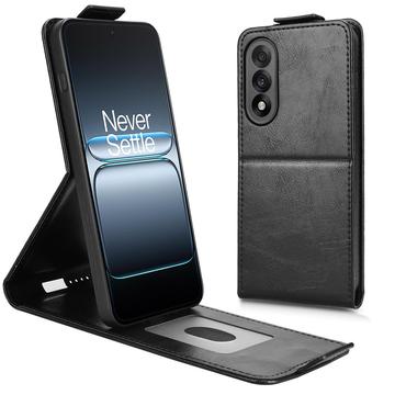 OnePlus Ace 5 Ultra/Nord 5 Vertikal Flip Hülle mit Ständer - Schwarz