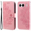 OnePlus Nord 4 Mandala Serie Wallet Hülle - Roségold