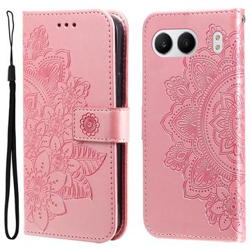 OnePlus Nord 4 Mandala Serie Wallet Hülle - Roségold