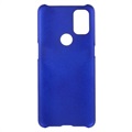 OnePlus Nord N10 5G Gummierte Kunststoff Hülle - Blau