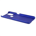 OnePlus Nord N10 5G Gummierte Kunststoff Hülle - Blau