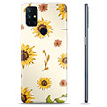 OnePlus Nord N10 5G TPU Hülle - Sonnenblume