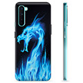 OnePlus Nord TPU Hülle - Blauer Feuerdrache