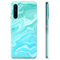 OnePlus Nord TPU Hülle - Blauer Marmor