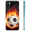 OnePlus Nord TPU Hülle - Fußball Flamme