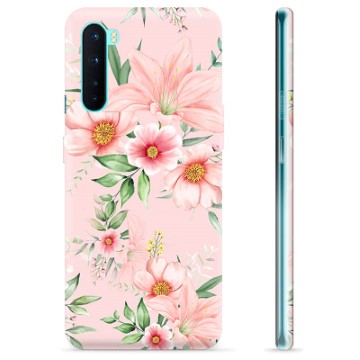 OnePlus Nord TPU Hülle - Aquarell Blumen