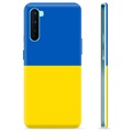 OnePlus Nord TPU Hülle Ukrainische Flagge - Gelb und Lichtblau