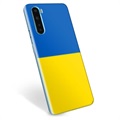 OnePlus Nord TPU Hülle Ukrainische Flagge - Gelb und Lichtblau