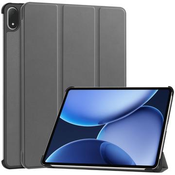 OnePlus Pad 2 Pro/Pad 3/Oppo Pad 4 Pro Tri-Fold Serie Smart Folio Hülle - Grau