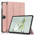 OnePlus Pad Go/Oppo Pad Air2 Tri-Fold Serie Smart Folio Hülle - Roségold