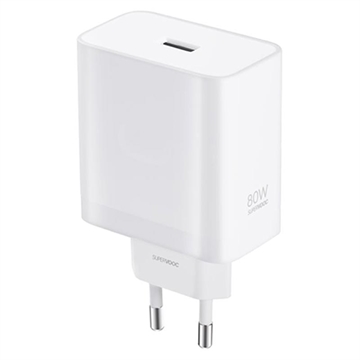 OnePlus SuperVOOC 80W USB-A Reise-Ladegerät - Weiß