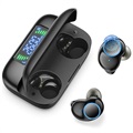 Onikuma T3 Plus Kabellose Bluetooth-Kopfhörer - Schwarz