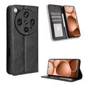 Oppo Find X8 Ultra Retro Wallet Schutzhülle mit Magnetverschluss