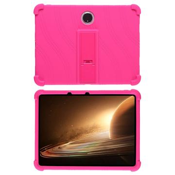 Oppo Pad 2 Silikonhülle mit Kickstand - Hot Pink