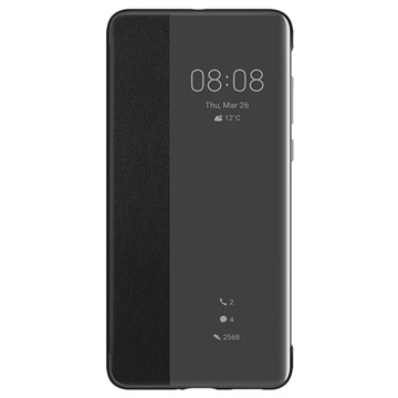 Huawei P40 Smart View Flip Hülle 51993703 - Schwarz