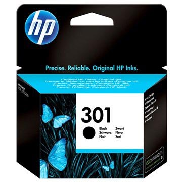 HP 301 Tintenpatrone - Deskjet 1000, 2540 AiO, Officejet 2620 AiO - Schwarz