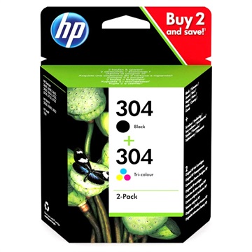 HP 304 Multipack Druckerpatrone 3JB05AE - 4 Farben