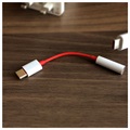 OnePlus USB-C / 3.5mm Kabel Adapter - Bulk - Rot / Weiß