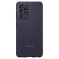 Samsung Galaxy A52 5G Silikon Cover EF-PA525TBEGWW - Schwarz