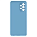 Samsung Galaxy A72 5G Silikon Cover EF-PA725TLEGWW - Blau