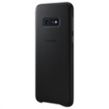 Samsung Galaxy S10e Leder Cover EF-VG970LBEGWW - Schwarz