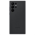 Samsung Galaxy S22 Ultra 5G Silikon Cover EF-PS908TBEGWW - Schwarz