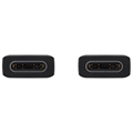 Samsung USB-C / USB-C Kabel EP-DA705BBE - 1m - Bulk - Schwarz