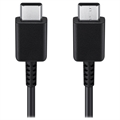 Samsung USB-C / USB-C Kabel EP-DA705BBE - 1m - Bulk - Schwarz