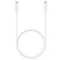 Samsung USB-C / USB-C Kabel EP-DA705BWEGWW - 1m - Bulk - Weiß