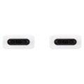 Samsung USB-C / USB-C Kabel EP-DA705BWEGWW - 1m - Bulk - Weiß