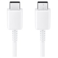 Samsung USB-C / USB-C Kabel EP-DA705BWEGWW - 1m - Bulk - Weiß