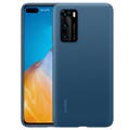 Huawei P40 Silikonhülle 51993721 - Ink Blau