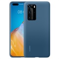 Huawei P40 Pro Silikonhülle 51993799 - Ink Blau