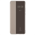 Huawei P40 Pro Smart View Flip Hülle 51993783 - Khaki