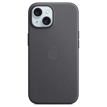 iPhone 15 Apple Feingewebe Case mit MagSafe MT393ZM/A - Schwarz