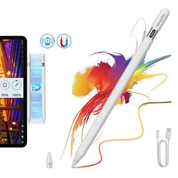 P24 Pro Magnetisch aufladbarer Stift für iPad - Weiß