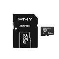 PNY Performance Plus microSDXC-Speicherkarte P-SDU64G10PPL-GE - 64GB