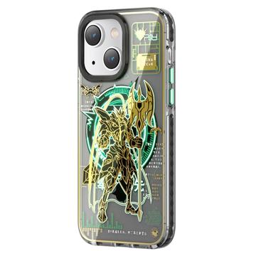 Kingxbar PQY Mecha Mag iPhone 14 Plus Hybrid Hülle - Grün