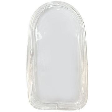 PVC-Aufbewahrungsbeutel mit Schlüsselanhänger für 17cm Labubu Plüsch & Mini-Figuren - Transparent
