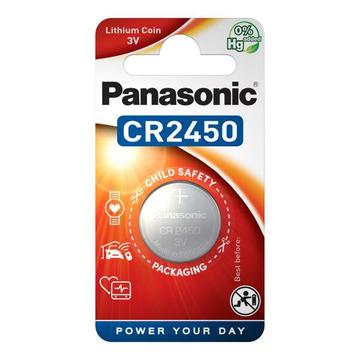 Panasonic CR2450 Lithium-Knopfzellenbatterie - 3V